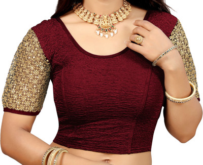 ZINGTROVE Round Neck Women Blouse
