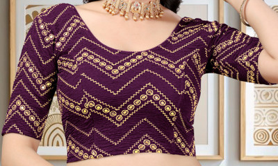 FUSIONPERK Round Neck Women Blouse