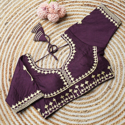 Modern Mughals Round Neck Women Blouse