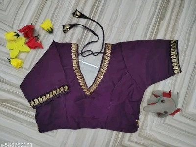 Shipra Saree Centre V-Neck Women Blouse