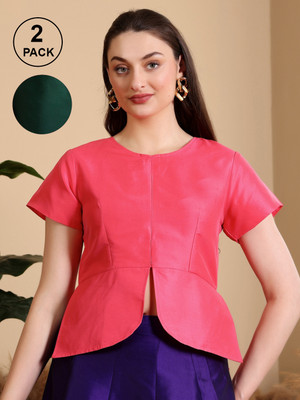 Frolic Rolic Round Neck Women Blouse
