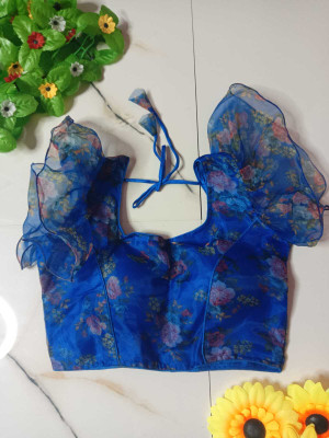 LDma Sweetheart Neck Women Blouse