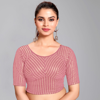 SCUBE DESIGNS Round Neck Women Blouse