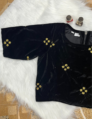 wizulo Boat Neck Women Blouse