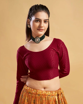 BADGERW INSOME Round Neck Women Blouse