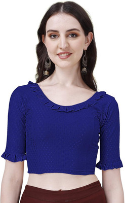 sanket synthetics Round Neck Women Blouse