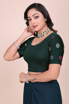RAMANYA Round Neck Women Blouse