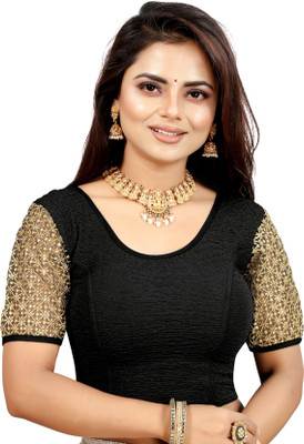 ZINGTROVE Round Neck Women Blouse