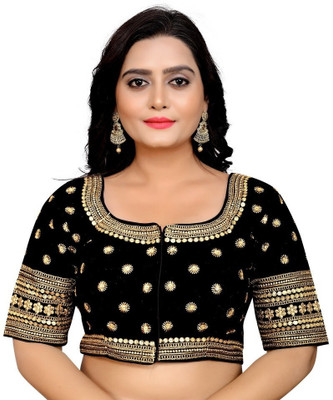Modern Mughals Round Neck Women Blouse