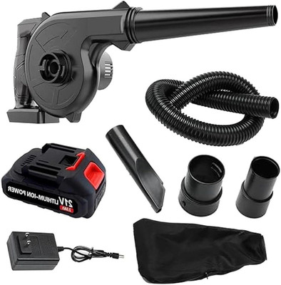 AQUABUCKET CORDLESS 2 IN 1 BLOWER High Speed Airfoil Air Blower(Cordless Vacuum)