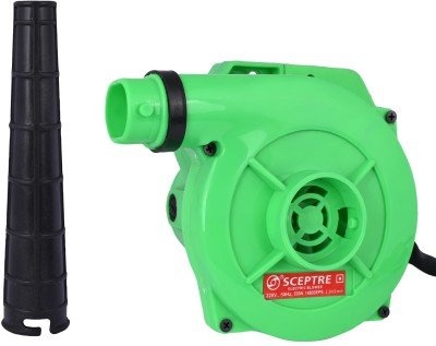 Sceptre 220V Air Blower (500W) 13500 RPM Electric Air Blower Corded Dust Cleaner Green Airfoil Dust Extraction Blower(Corded Vacuum)