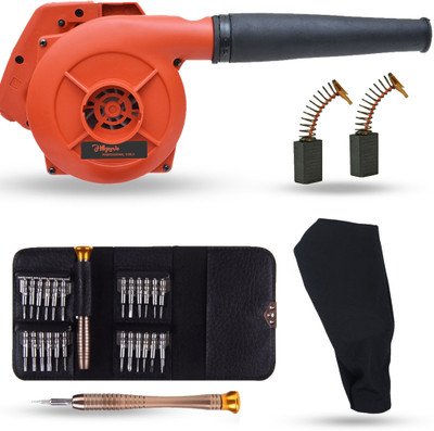 Hillgrove HGCM644M1 800W Electric Air Blower and Suction Dust Cleaner with Carbon Brushes Forward Curved Air Blower(Corded Vacuum)