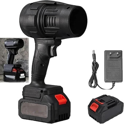 AQUABUCKET Cordless Leaf Blower, Turbo Jet Blower with Battery and Charger, Forward Curved Air Blower(Cordless)