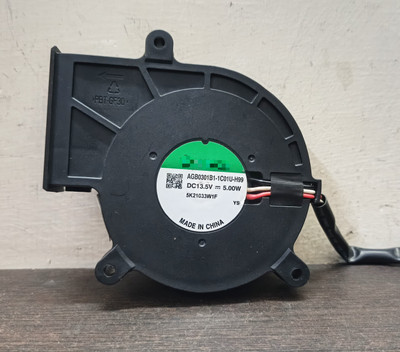 Enormity SUNON AGB0301B1-1C04U-H99 DC Blower 13.5V-5W DC Air Cooling Blower Fan 9733 3Pin Forward Curved Air Blower(Corded)