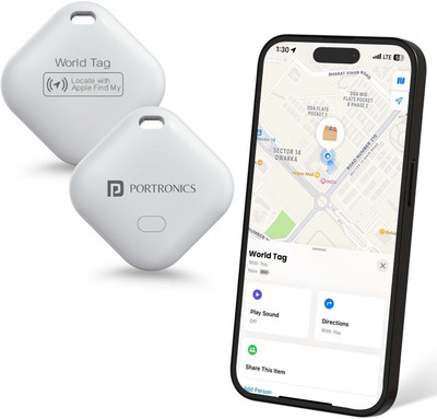 Portronics Bluetooth Item Tracker(Pack of 1)