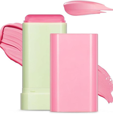 Divyaan Beauty Multi-Use Makeup Blush Stick for Daily use(Pink)