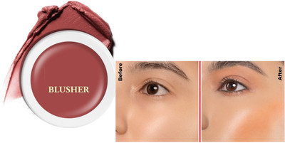 REIMICHI Waterproof Cream Blush Natural Face Blush(CARAMEL BROWN)