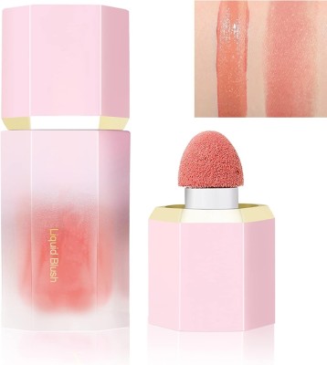 NADJA Matte Finish Liquid Blush Waterproof Blusher(Light peach)