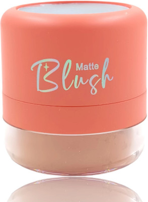 MR.THINDZ New_MATTE BLUSHER, SOFT & LIGHT 3D POWDER BLUSHER(MATTE PEACH)