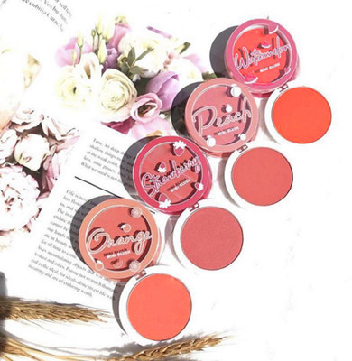 Emijun MULTI COLOR MATTE FINISH MINI POCKET BLUSHER(multicolor)