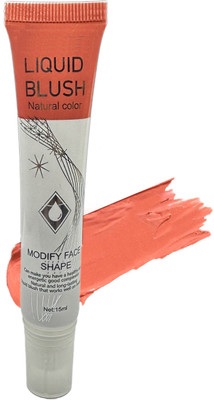 DINOUCH Liquid Blusher Waterproof Soft Matte Long-Lasting Blush Cream It Up Blusher(Coreal peach)