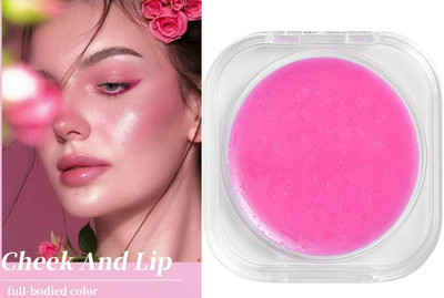 Latixmat PH Temperature Magic Color Changing Blusher for Cheeks and Lips Balm Multi Use(Pink)