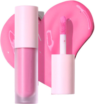 Emijun Matte Soft Velvet Texture Liquid Blush for Cheeks(flaming pink)