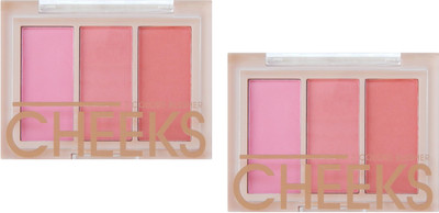 ADJD Comob Matte Finish Blusher for Face Makeup(MULTI COLOR)