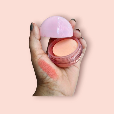 EVERERIN Ultra Long Lasting Lightweight Matte Blusher powder(Peach)