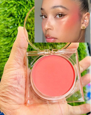 manasona New Face Blusher for Face Makeup | Matte Finish, Highly Pigmented(Pink)
