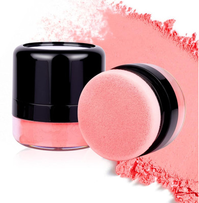 THTC Puff Matte Face Blush for Cheeks, Highly Pigmented Blush Easy to Blend peach(peach)