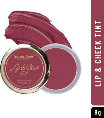 Seven Seas Lips & Cheek Tint With(Crescent Red)