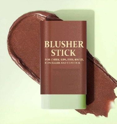 Emijun Key Blusher Multi-Use Makeup Blush Stick (Brown)(Multicolor)