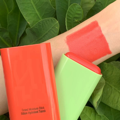 REIMICHI Multi-Stick for Face Eyes & Lip Longlasting 3in1 Multi-Use Blush for Girls(ORANGE)
