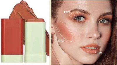 REIMICHI Key Blusher Multi-Use Makeup Blush Stick Lip Stain(19 g)