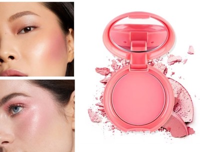 BLUEMERMAID WATERPROOF FACE BEST BLUSHER HIGH PIGMENT FORMULA(PINK)