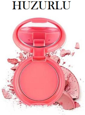 HUZURLU Lightweight & Easy to Blend Blush(PEACHY PINK)