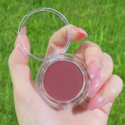 MYEONG American Brown Matte Brighten Long LastFace Make-Up Look Glow Lightweight Blush(American Brown)