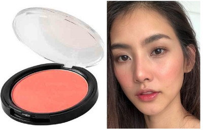 GFSU - GO FOR SOMETHING UNIQUE 06 SHIMMER SHINE MATTE FINISH WATER PROOF & LONG LASTING BLUSHER PALETTE(CREAMY PINK)
