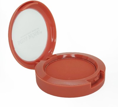 MISS ROSE Smooth Highlighter Natural Pearl Finish Face Makeup Blusher Sh-03(Lite Orange)