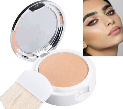 GABBU Use Long lasting powder Blusher with brush(peachy)