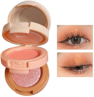 urbanfox 3 in 1 Face Blush Highlighter ,Silky Smooth Powder(MULTICOLOR)