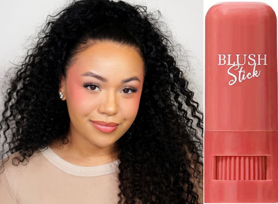THTC Blusher | Highly Pigmented | Long-lasting | Buildable(Peach)