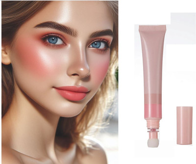 AFARAXIA peach liqued matte Natural Finish, Smooth & Blendable blusher(peach)