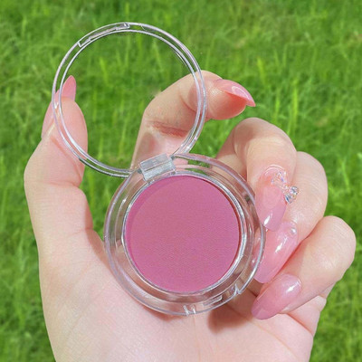 MYEONG Pink Wink Matte Brighten Long Lasting Face Make-Up Look Glow Lightweight Blushes(Pink Wink)