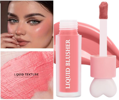 manasona Long Lasting Pigmented Cheek Bloom Liquid Blusher & Lip Gloss(Copper Cheeks)