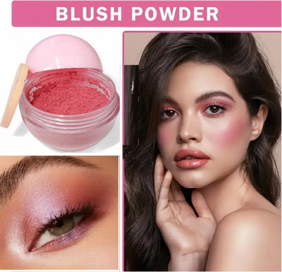 YAWI Highly Pigmented Natural Cheek Matte Blush Palette(Red)
