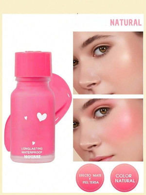 GFSU - GO FOR SOMETHING UNIQUE Blusher for Cheeks, Eyes and Lips Long Lasting Blusher(pink)