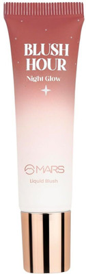 MARS Dewy-Matte Finish | Liquid Blush Hour | Highly Pigmented | Long-Lasting Formula(06-NIGHT GLOW)
