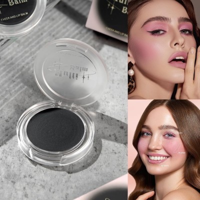 Yuency Ph Blush 3gm - Black Blush With Pink Payoff - Long Lasting Nourishment((pH-REACTIVE COLOR))